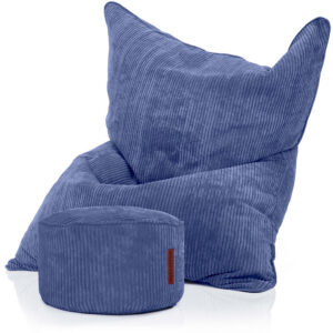 Sėdmaišių Komplektas Cordoba Indoor ir Pufas Cord