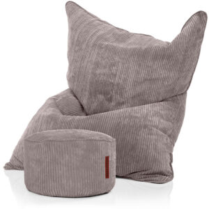 Sėdmaišių Komplektas Cordoba Indoor ir Pufas Cord
