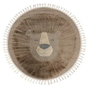 Apvalus Vaikiškas Kilimas King Lion