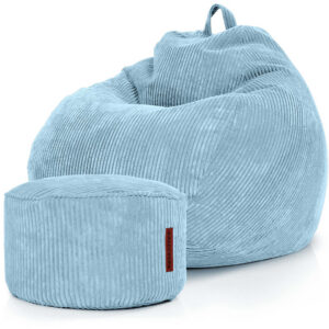 Sėdmaišių Komplektas Scoop Indoor ir Pufas Cord