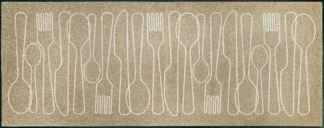 Durų kilimėlis Cutlery Symphony