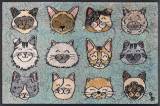 Durų kilimėlis Cats