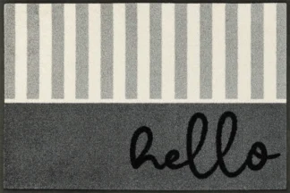 Durų kilimėlis Hello Stripes