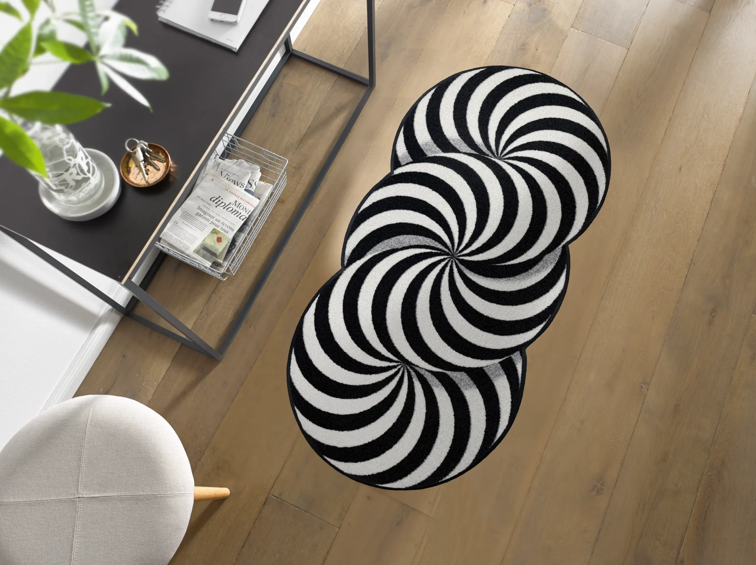 Durų kilimėlis Infinity Swirl - Image 3