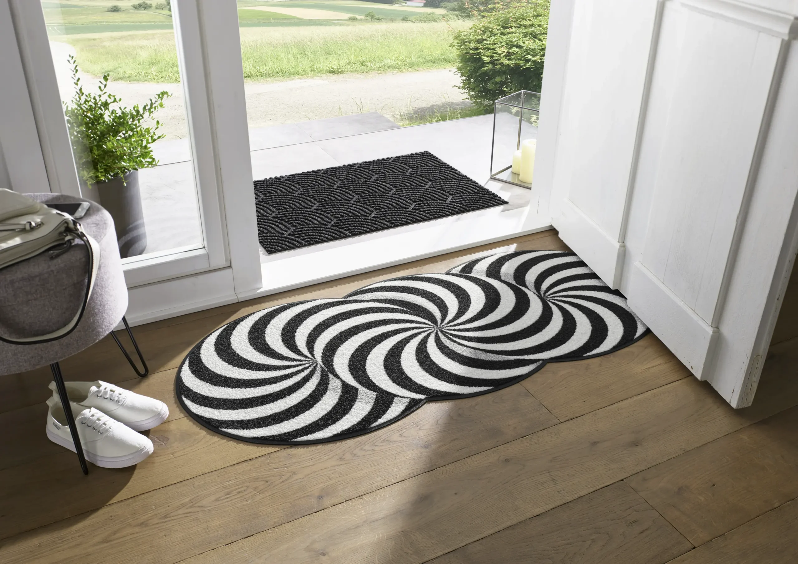 Durų kilimėlis Infinity Swirl - Image 4