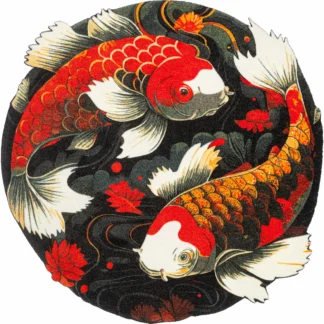 Dekoratyvinis kilimėlis Koi Couple