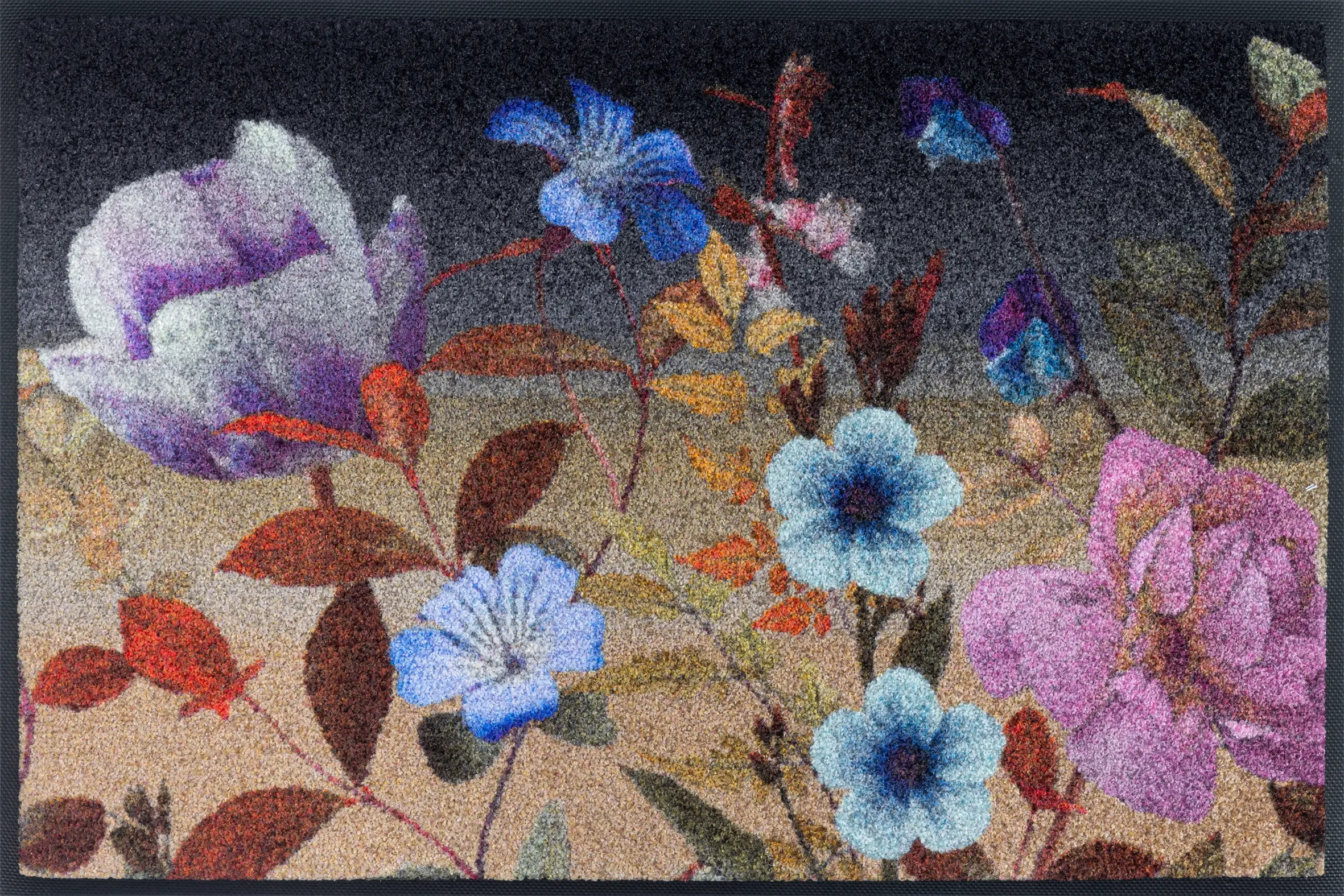 Durų kilimėlis Midnight Blooms