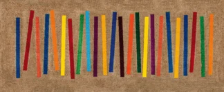 Dekoratyvinis kilimėlis Mixed Stripes