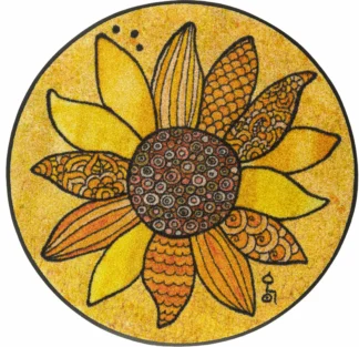 Durų kilimėlis Sunflower