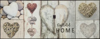 Durų kilimėlis Vintage Hearts
