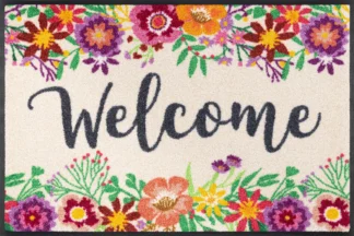 Durų kilimėlis Welcome Blooming